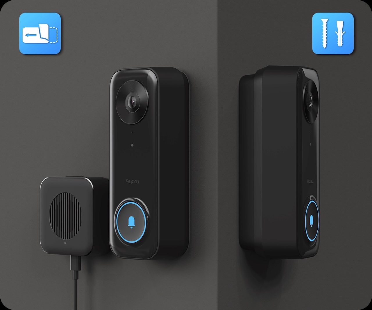 Aqara G400 Wired Doorbell How to Mount