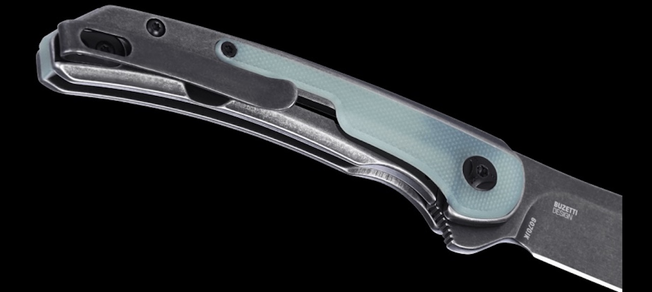 CRKT Padawan Frame Lock in Natural G10 Knife