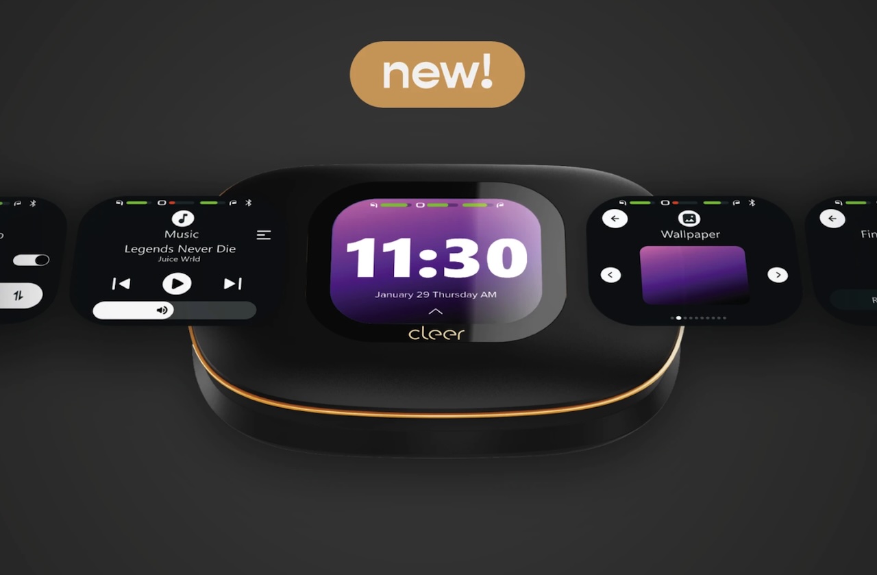 Cleer Arc 5 Open Ear Wireless Earbuds Screen