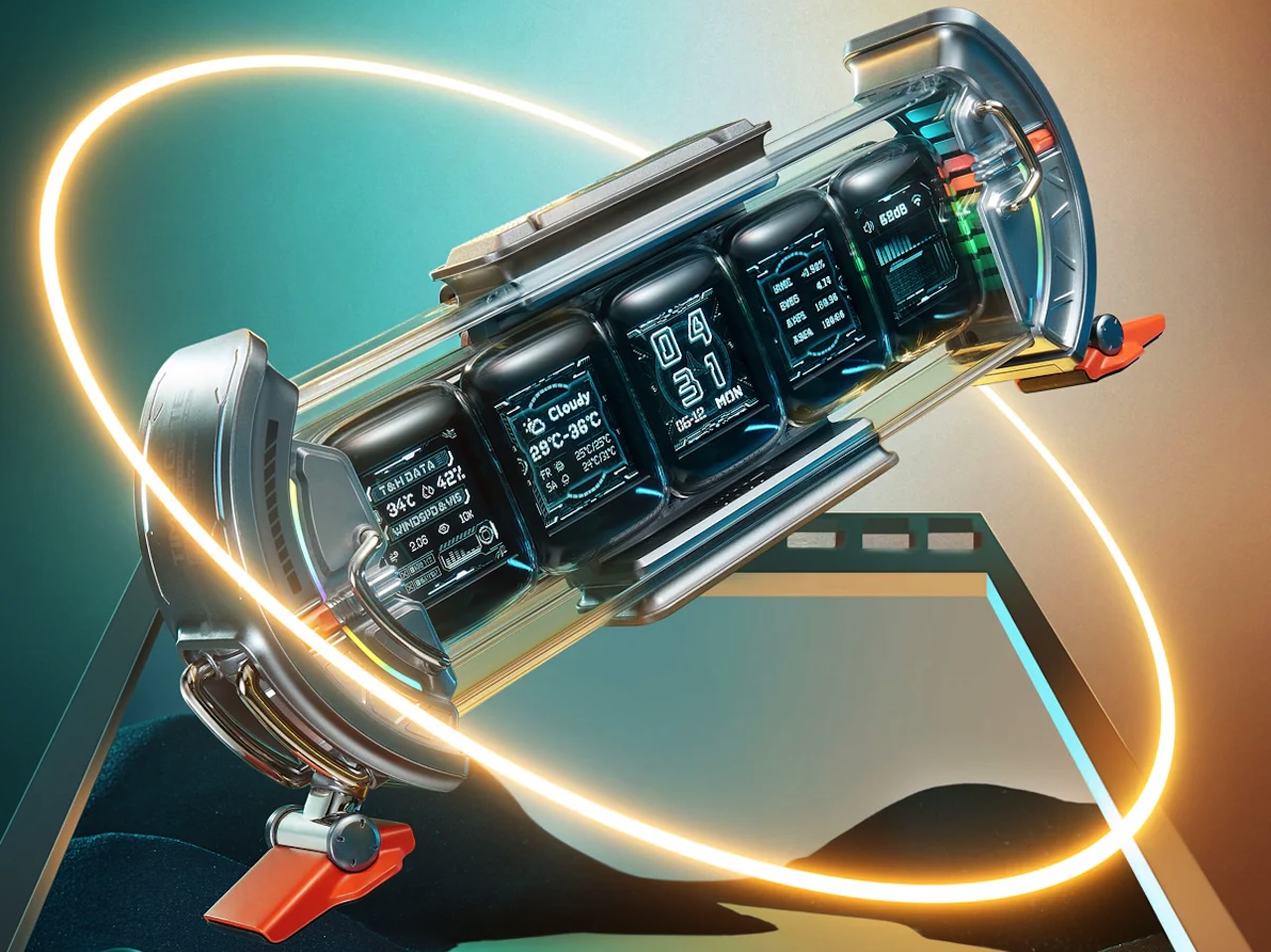 Divoom Times Gate Pixel Art Display