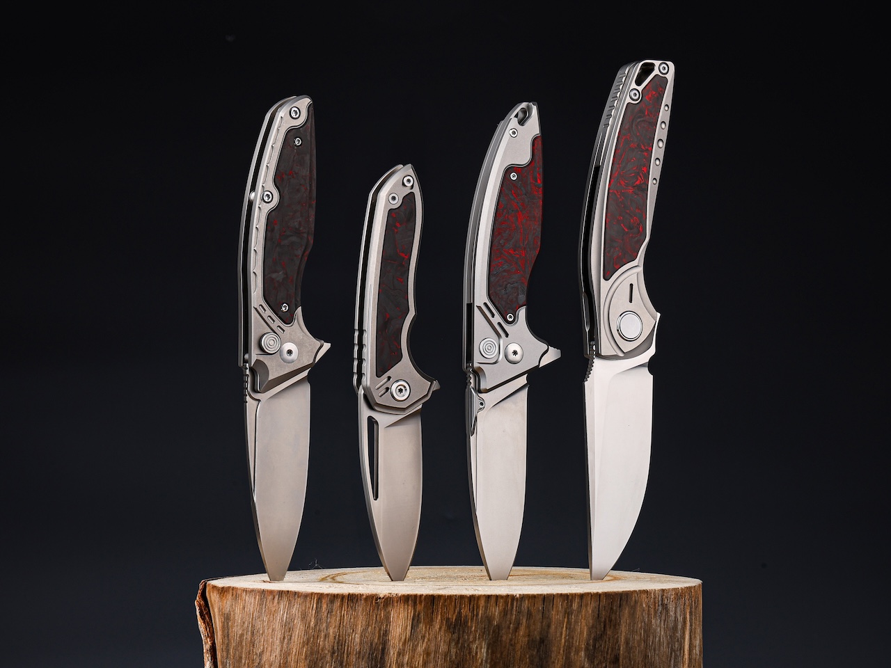 GraphiX Ti Carbon Folding Knife M390 D2 Blade Price