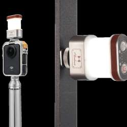 Harlowe Omni 360 2W Video Fill Light for Vlogging and Action Cameras 8