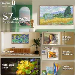Hisense CanvasTV 50S7SG Features