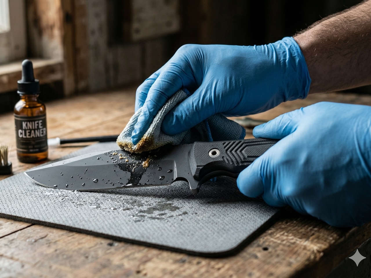 How to Care for a Fixed Blade Knife and Keep It Working for Years 1 - Clean It After Every Use