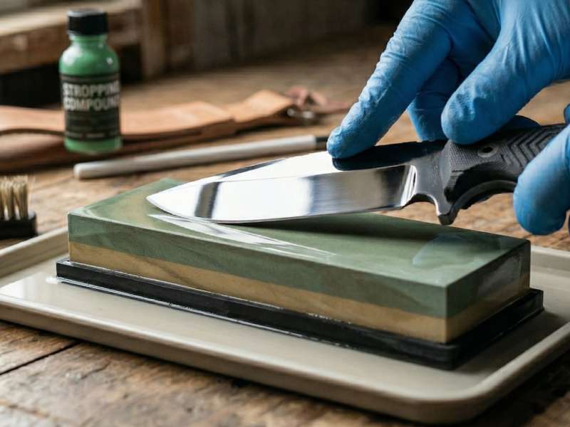 How to Care for a Fixed Blade Knife and Keep It Working for Years 3 - Sharpen With the Right Tools and Technique
