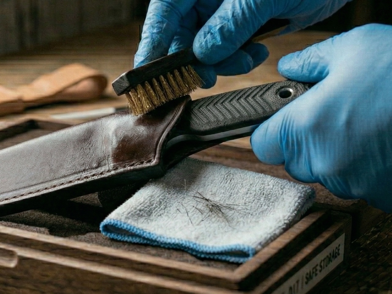 How to Care for a Fixed Blade Knife and Keep It Working for Years 6 Don't Forget the Handle