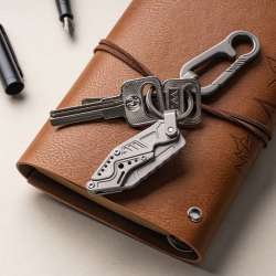 LINKFIN Compact Sliding-Link Knife Kickstarter Crowdfunding