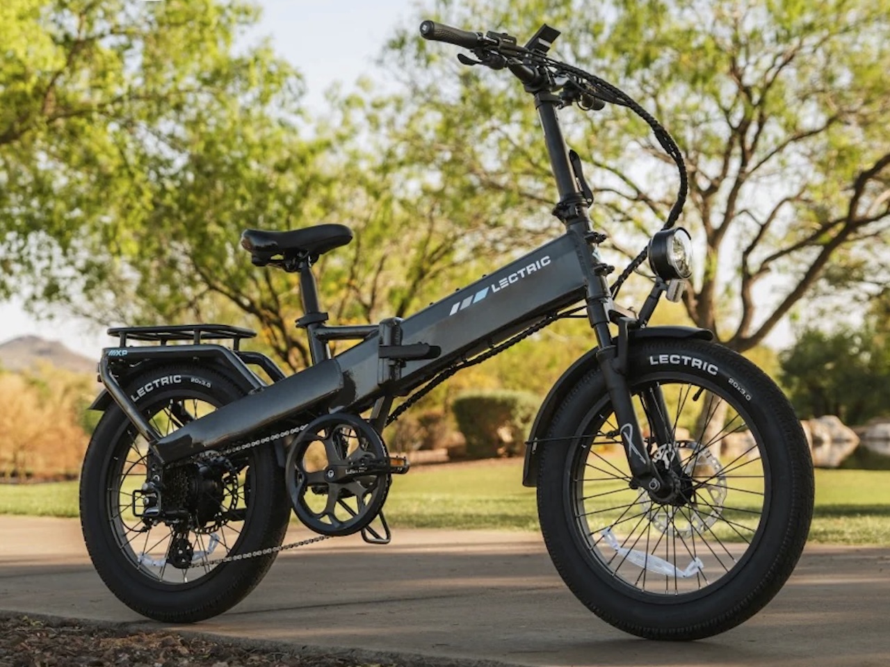 Lectric XP4 Tempest Grey eBike