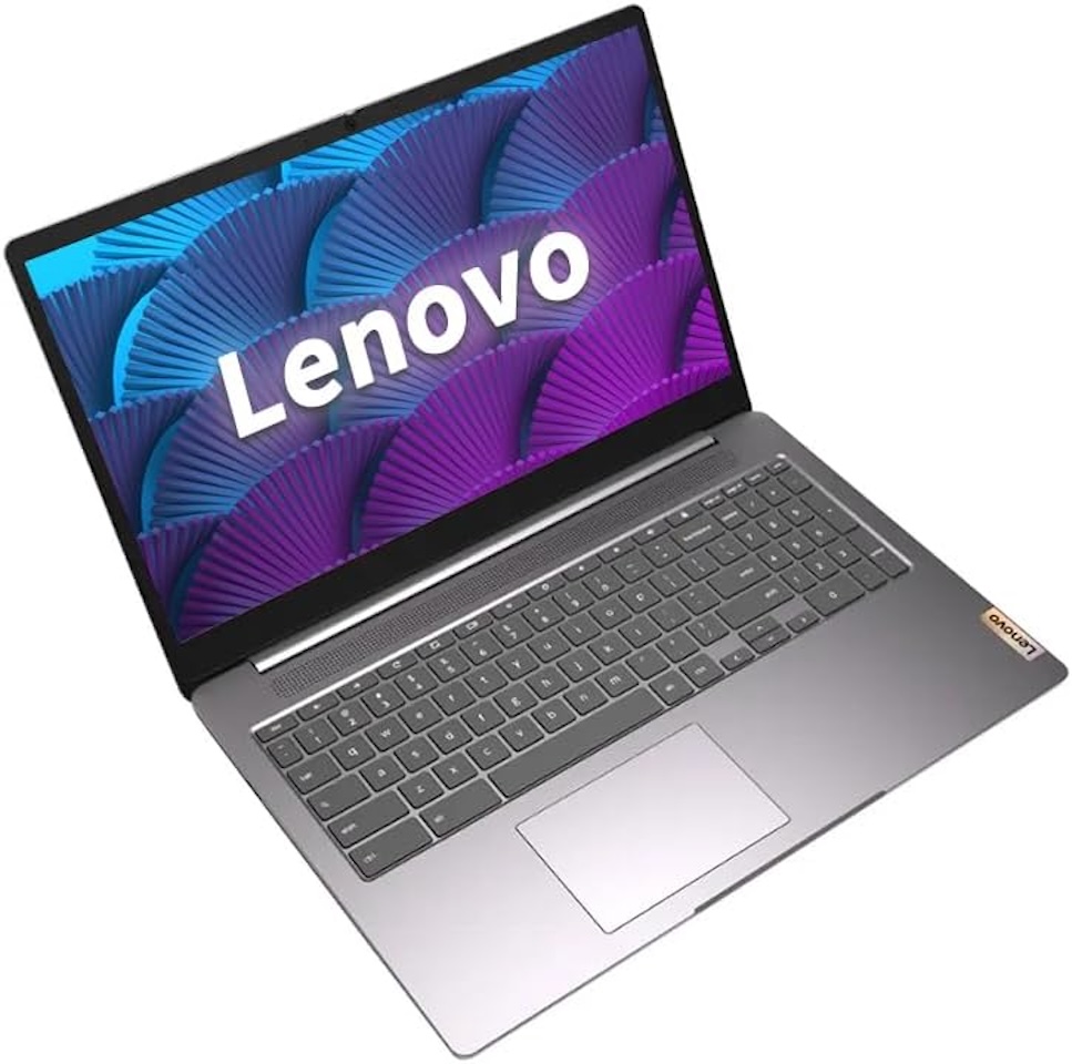 Lenovo 15.6FHD Chromebook-Intel Quad-Core N4120 - 4 Laptops Under $200 on Amazon