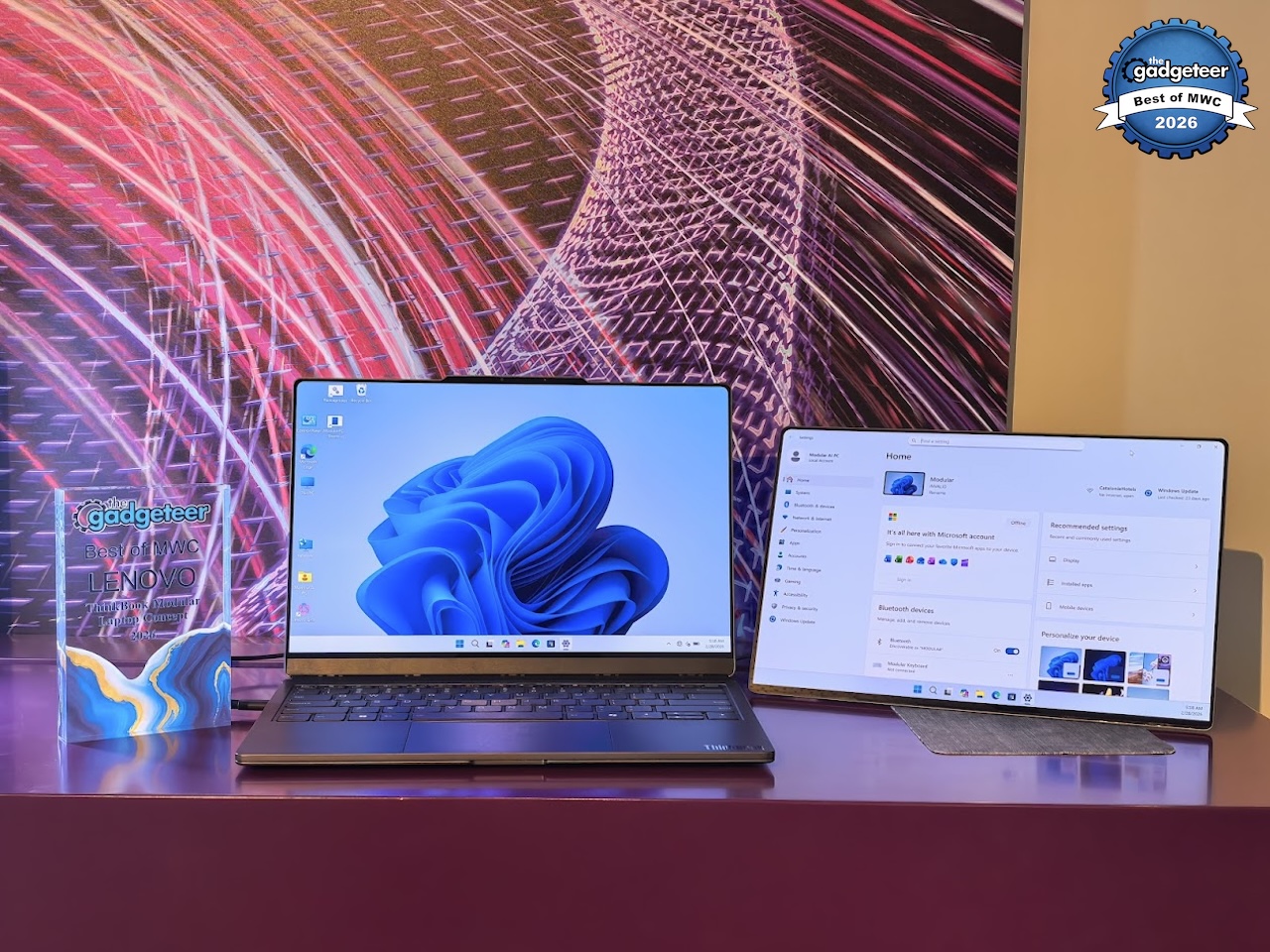 Lenovo ThinkBook Modular AI PC The Gadgeteer Best of MWC 2026