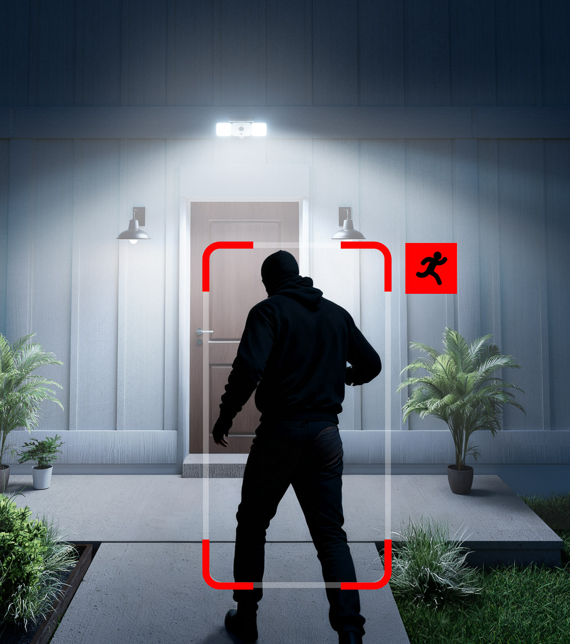 Light Alerts for Deterrence