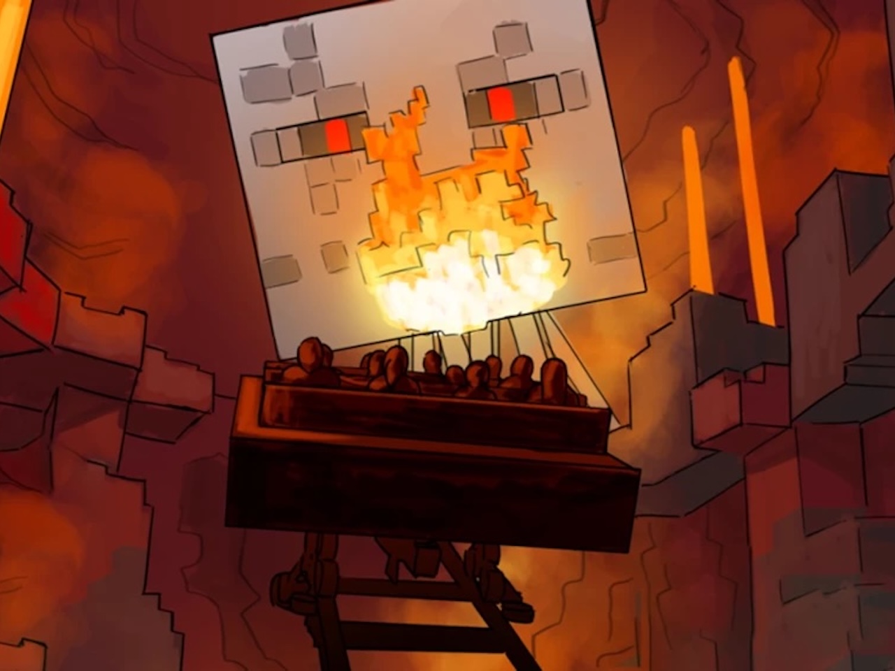 Minecraft Theme Park