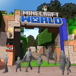 Minecraft World Theme Park