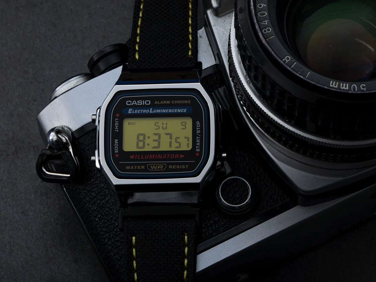 N168 Casio Nikon Inspired Watch 3