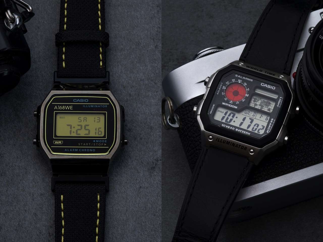 N168 Casio Nikon Watch - Casio M Edition Watch
