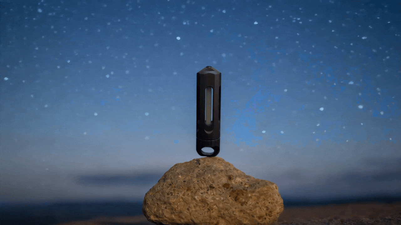 NoxTi Tritium Keychain Gradient