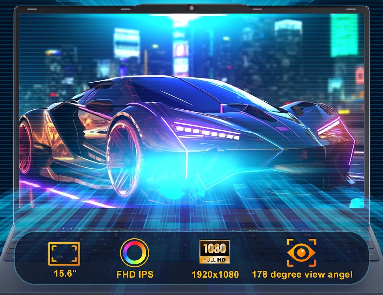 OTVOC Laptop Computer 15.6 inch - 4 Laptops Under $200 on Amazon