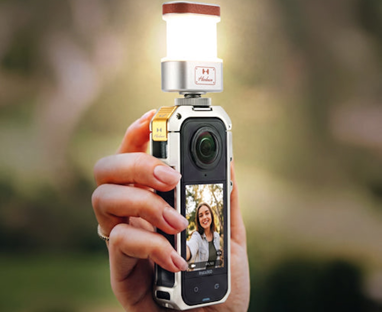 Omni 360 2W Video Fill Light for Vlogging and Action Camera Buy Now