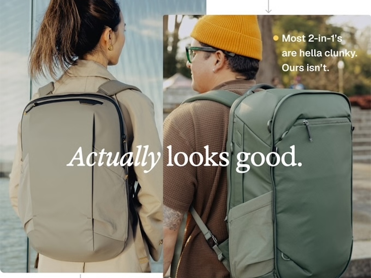 Peak Design Travel Backpack 2-in-1 Buy Now