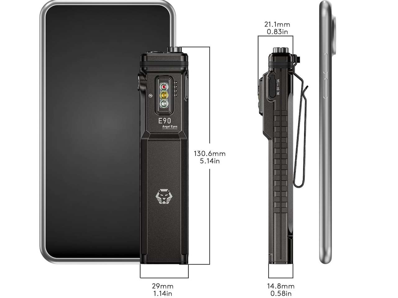 RovyVon EDC Flashlight