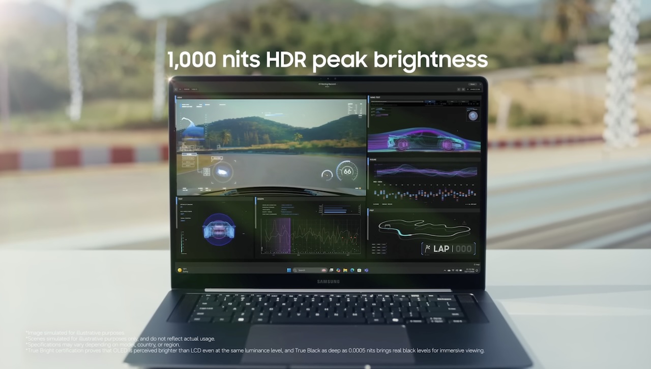 Samsung Galaxy Book 6 Pro Display