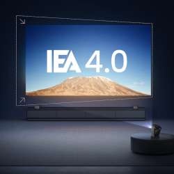 Soundcore Nebula P1 Portable Projector with Detachable Speakers Viewing