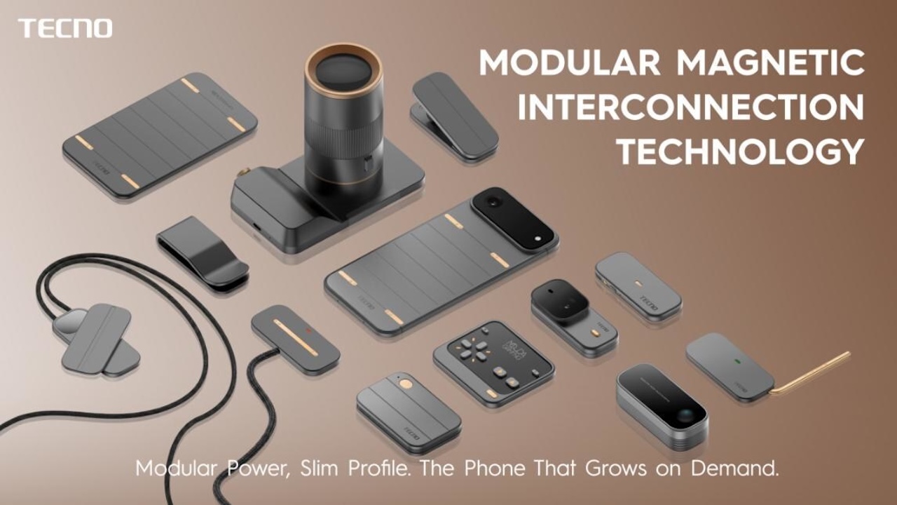Tecno Modular Magnetic Interconnection Technology MODA