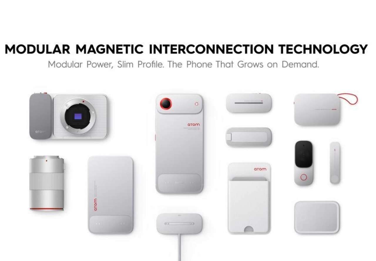 Tecno Modular Magnetic Interconnection Technology Atom Edition