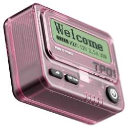 Trozk Beeper Power Bank Pink Red Colors