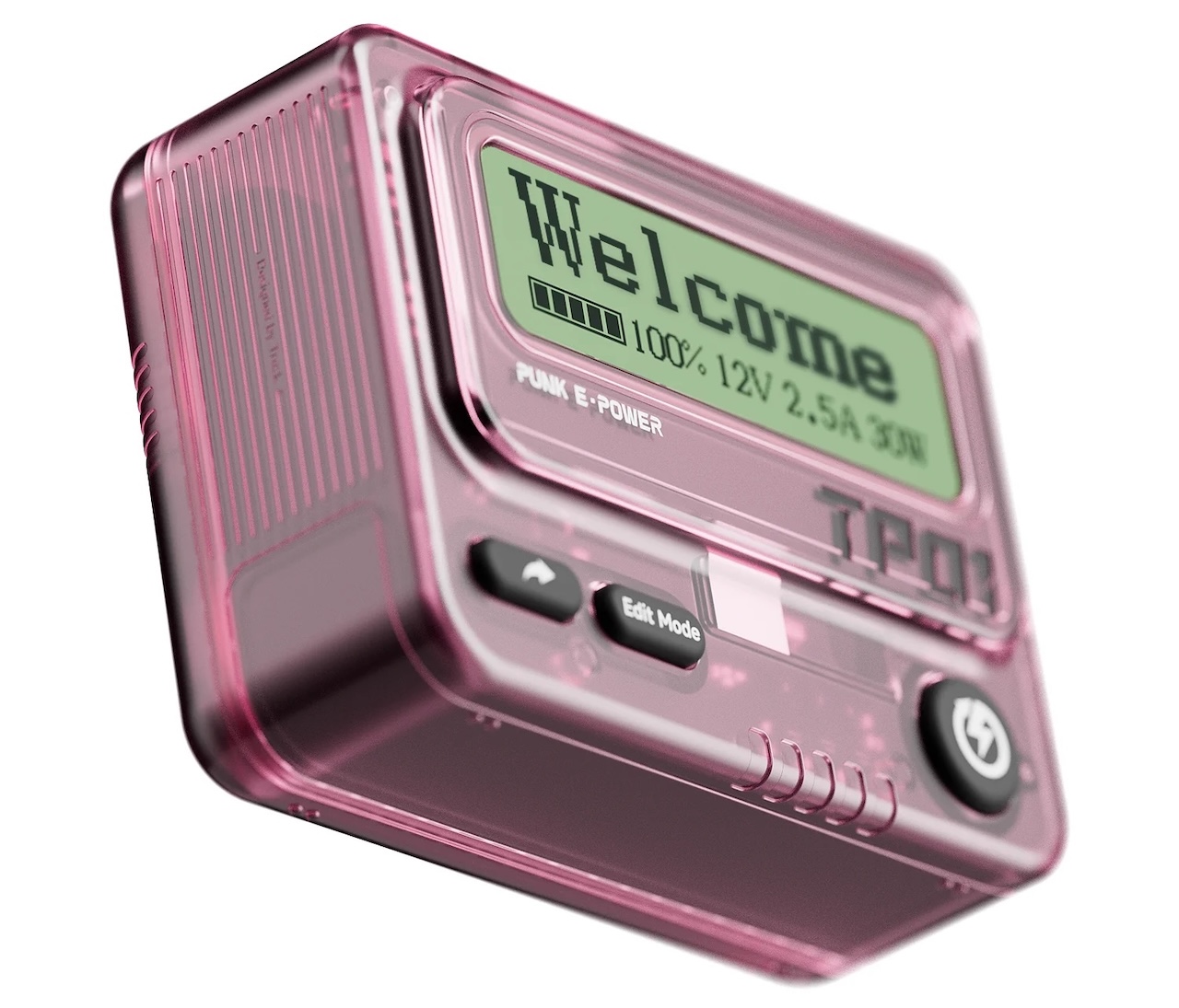 Trozk Beeper Power Bank Pink Red Colors