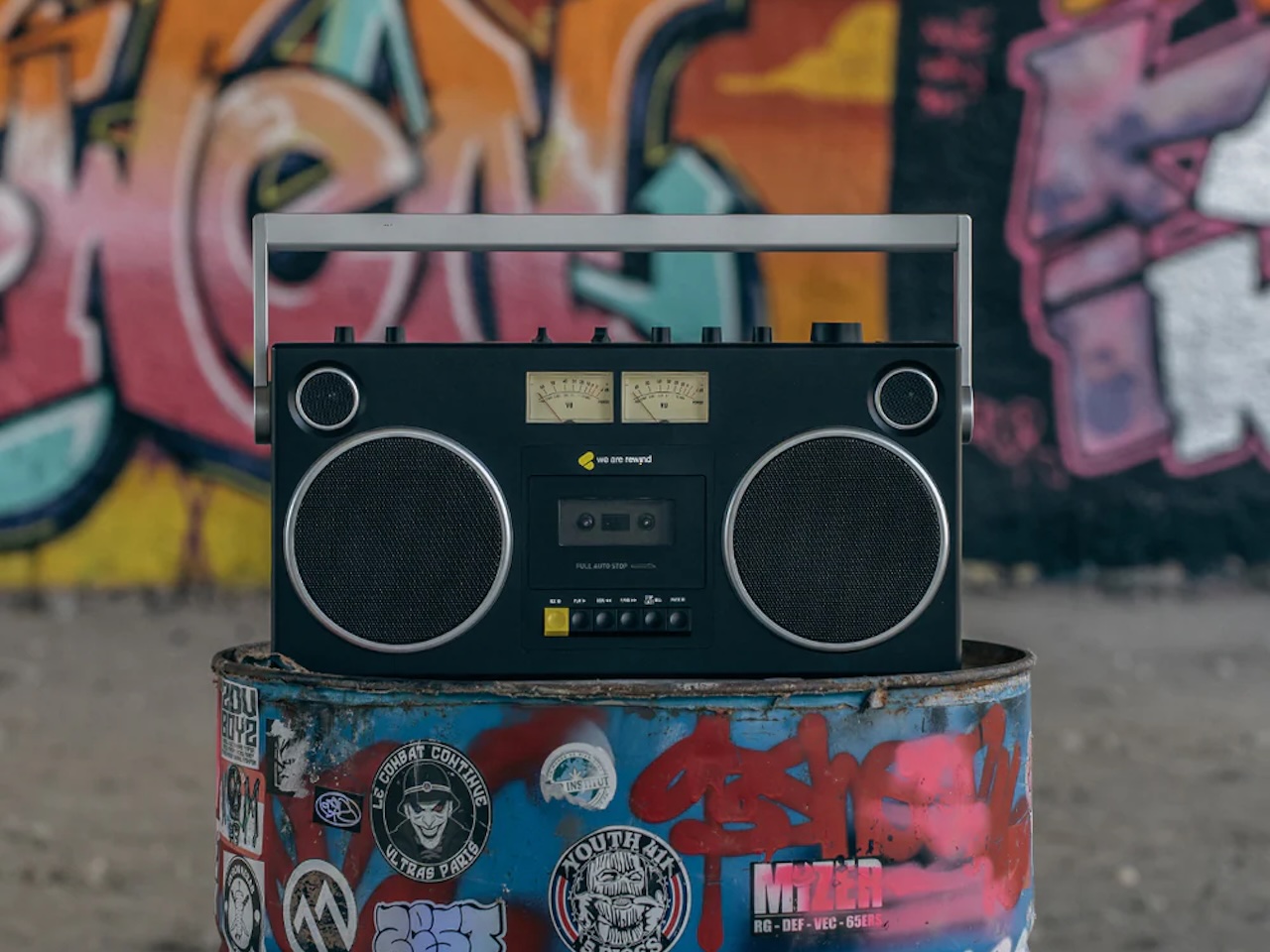 We Are Rewind Curtis Boombox