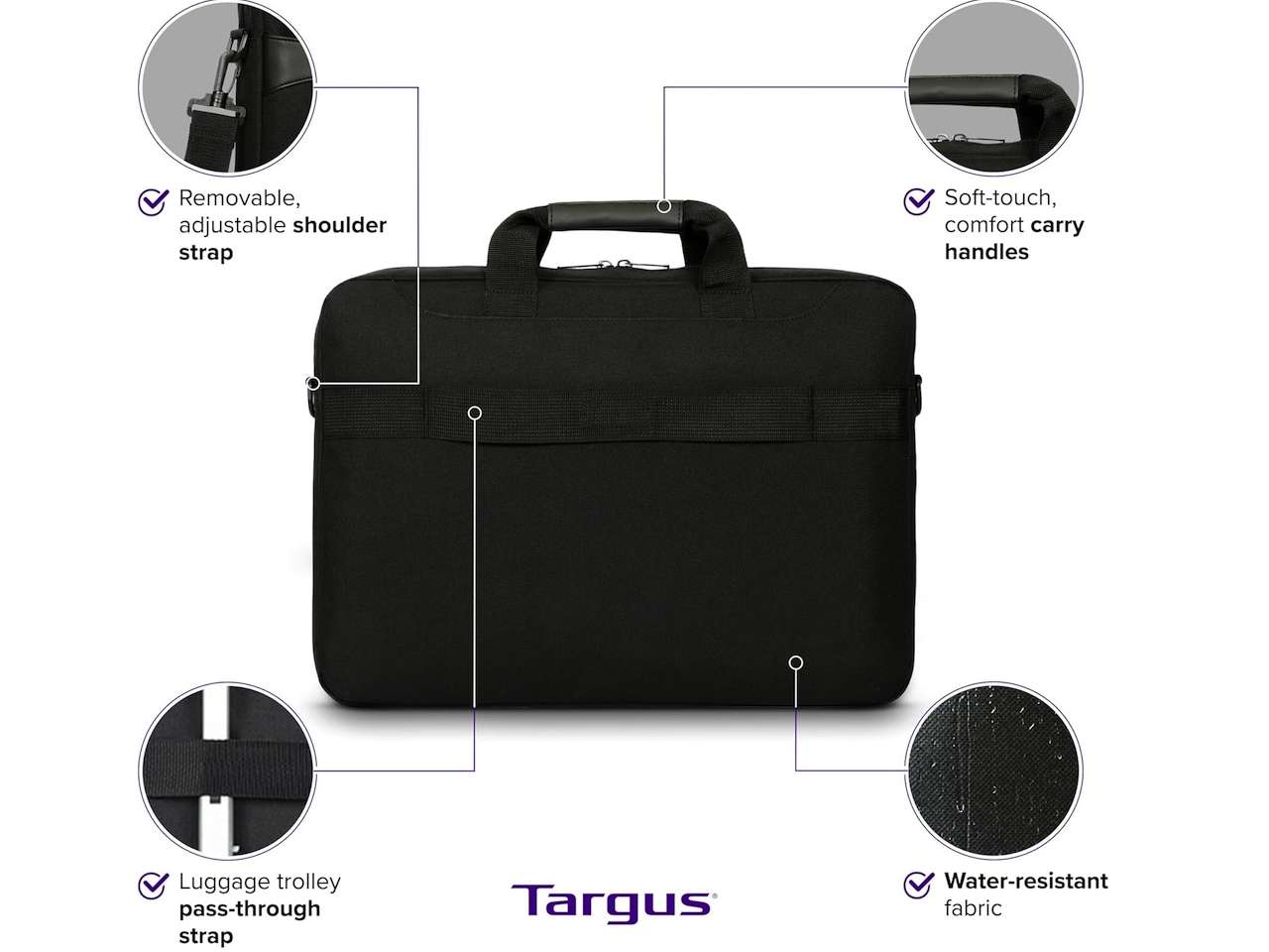 Targus GeoLite EcoSmart Slim BriefTargus GeoLite EcoSmart Slim Brief