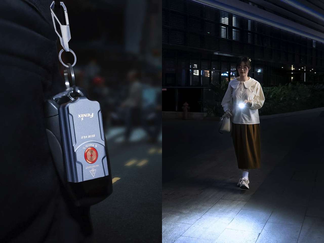 Fenix E03R v2.0 Keychain Flashlight