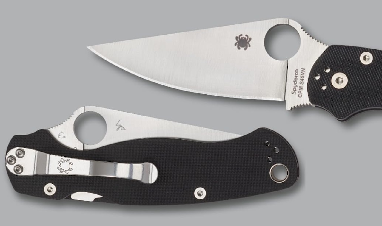 3 Spyderco Paramilitary 2