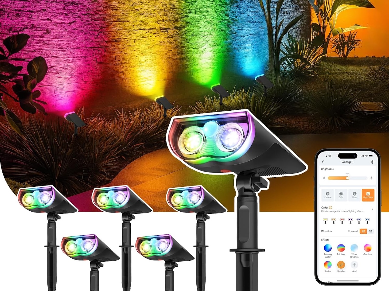 Linkind Solar Color Path Lights
