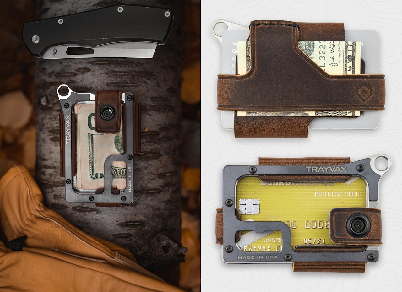 Trayvax Contour Wallet Titanium