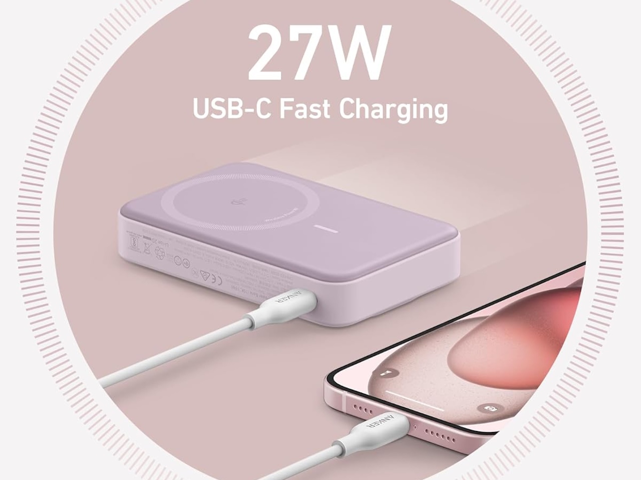 Anker MagGo Wireless Power Bank A1654