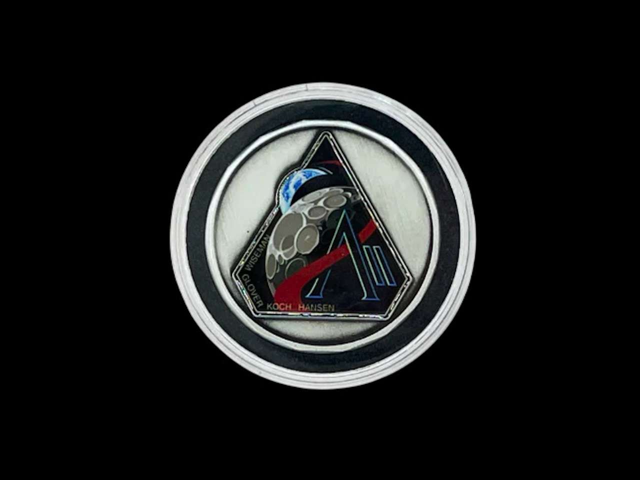 Artemis II Mission Coin With Names