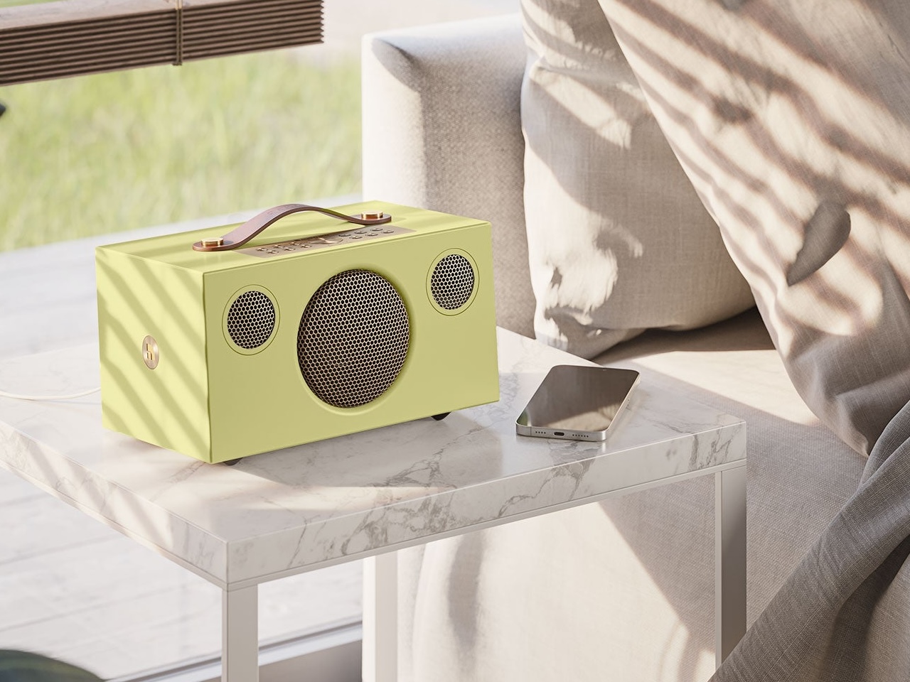 Audio Pro C5 MkII W Classic Yellow Speaker