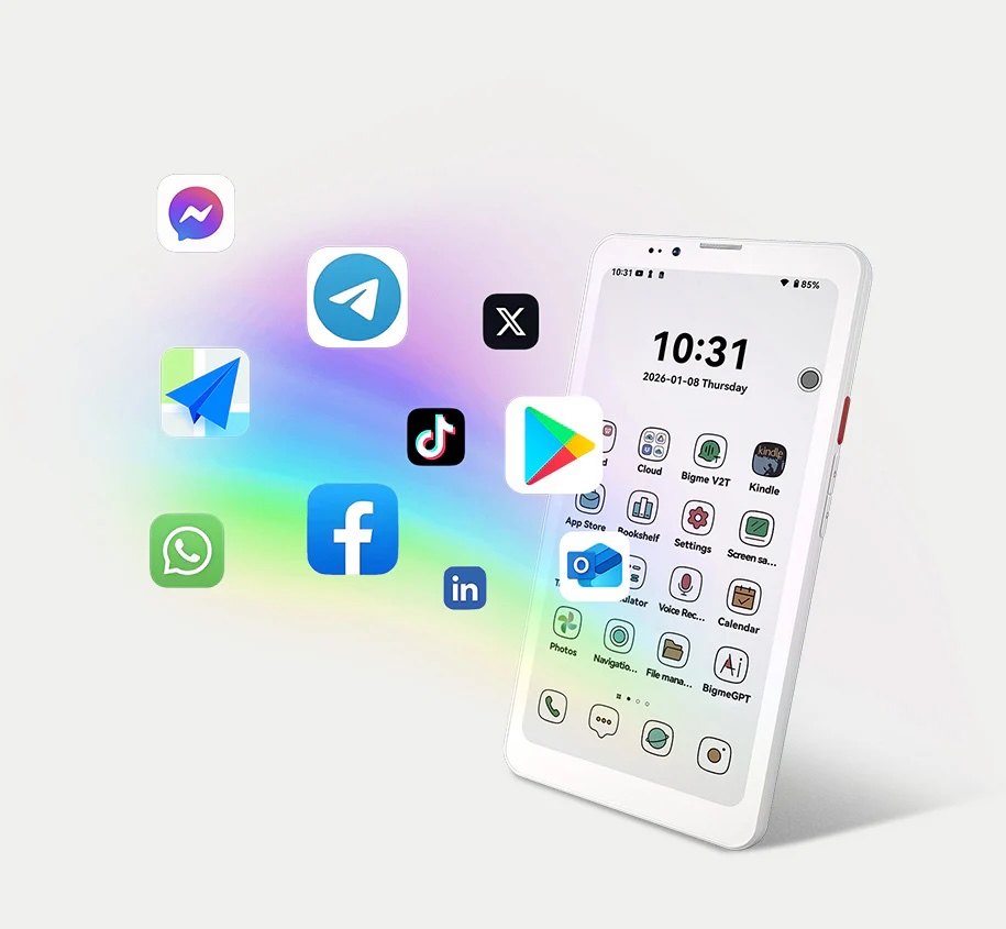 BigMe HiBreak Dual E-ink Smartphone Buy Now