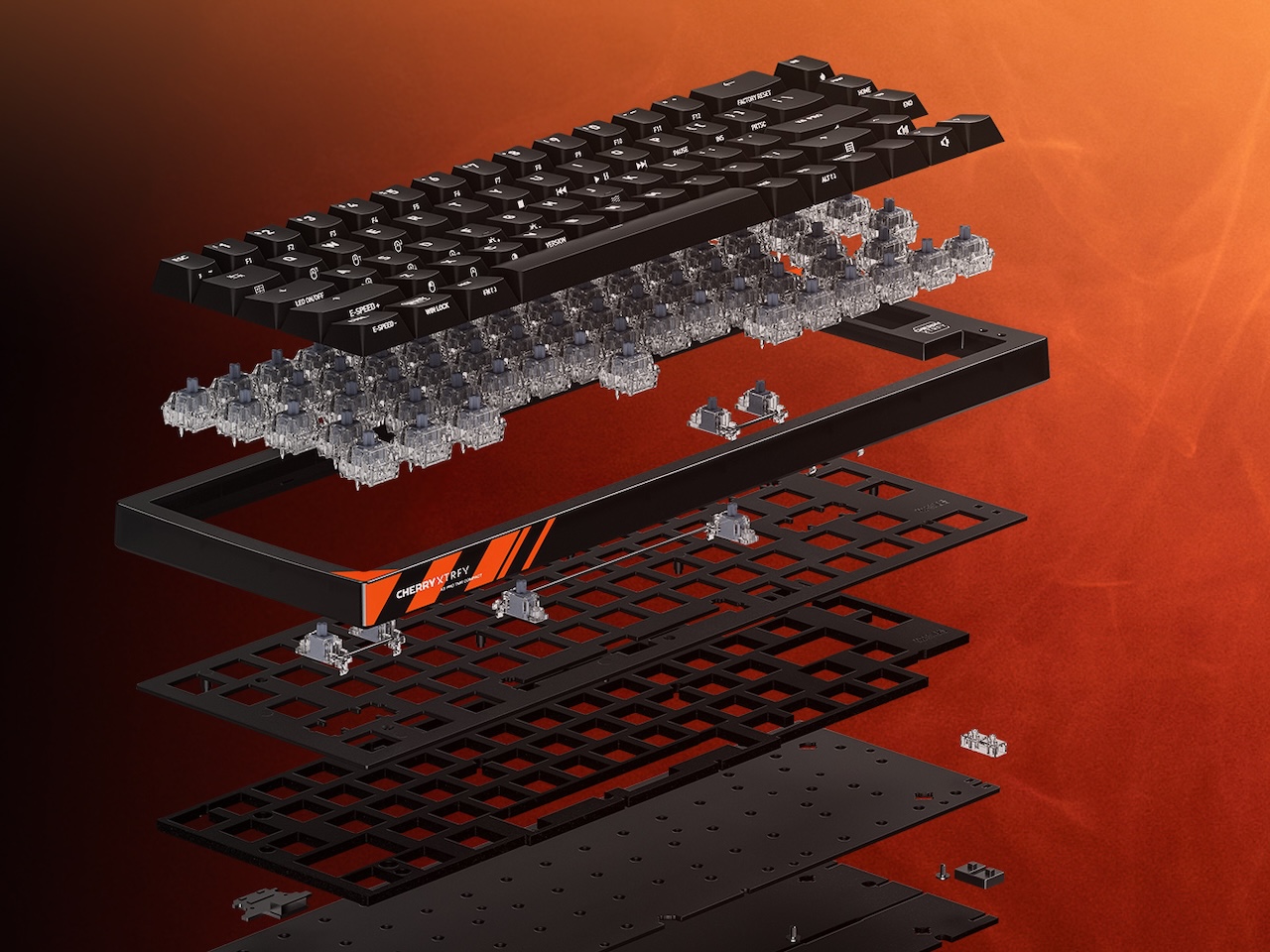 CHERRY XTRFY K5 PRO TMR COMPACT Magnetic Switch Gaming Keyboard Black