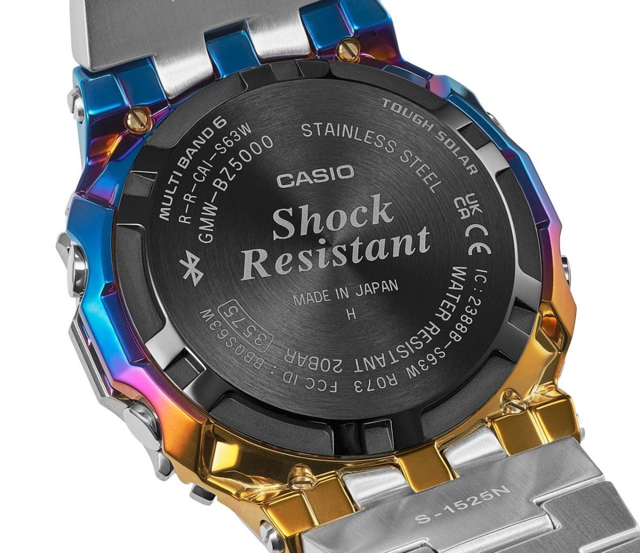 Casio Full Metal 5000 Series GMW-BZ5000RC-1JR Back Plate