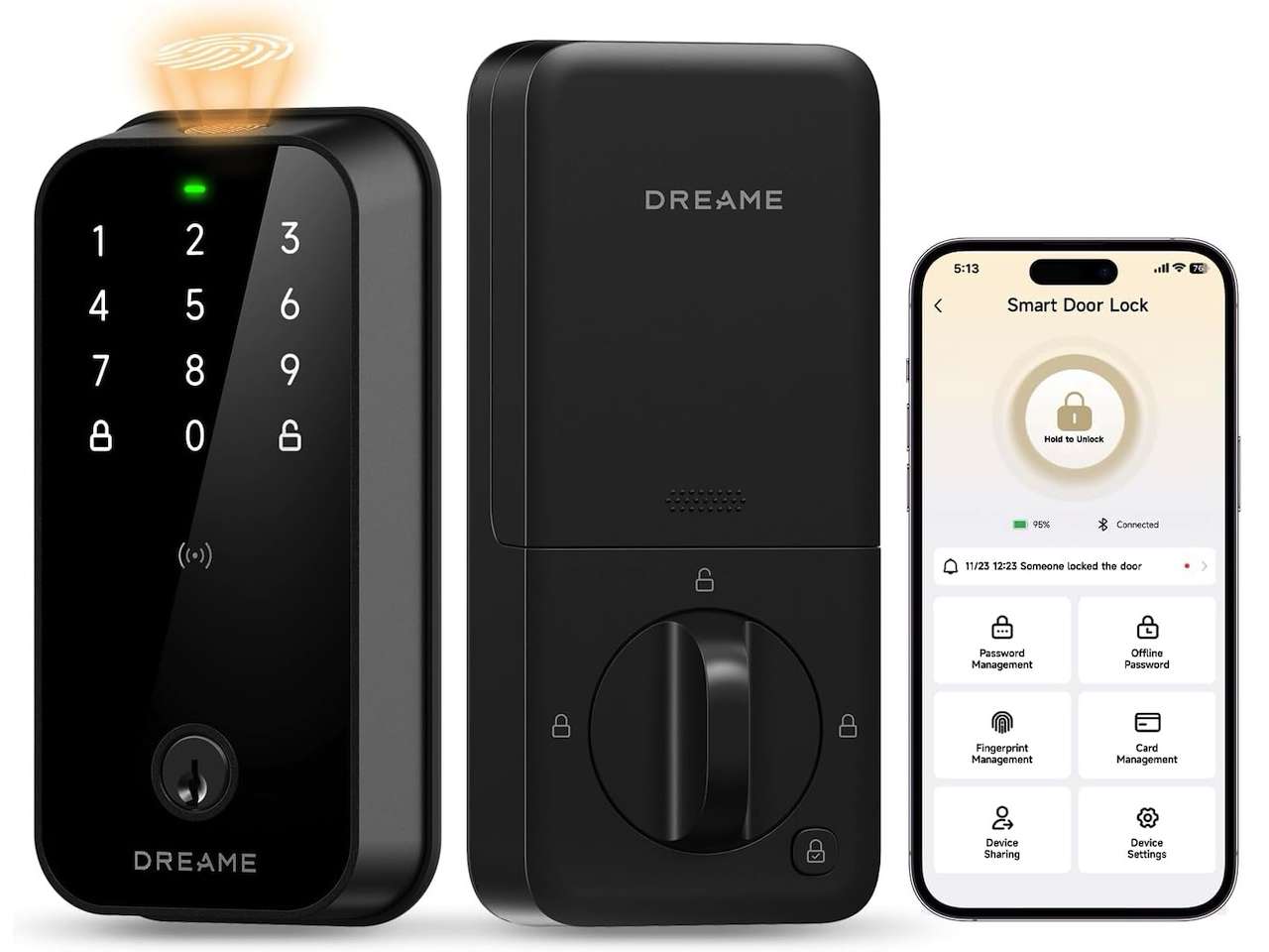 Dreame Safio Lock Turbo Lite Features