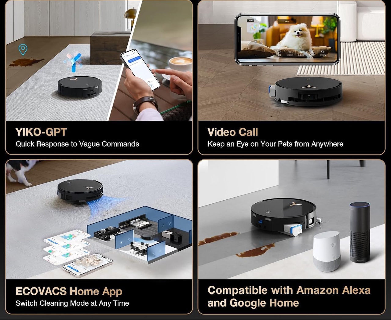 ECOVACS DEEBOT X8 PRO OMNI Robot Vacuum and Mop