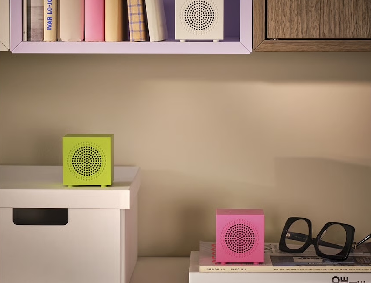 IKEA KALLSUP Portable Bluetooth Speaker Pink Availabiity