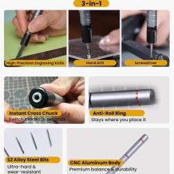 JK-9X 73-in-1 Precision Pen