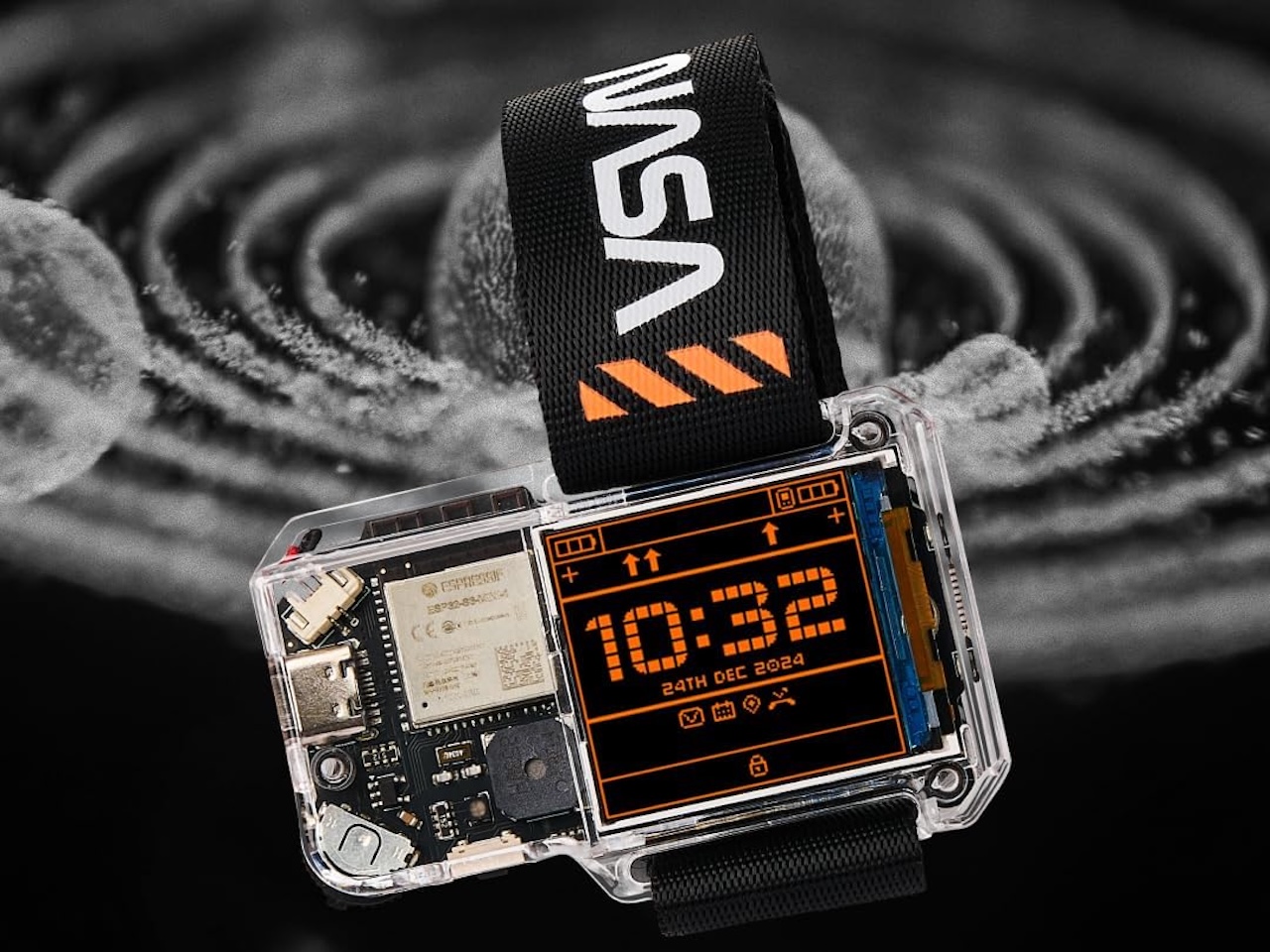NASA Artemis DIY Smartwatch