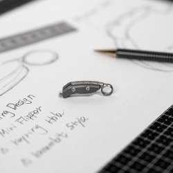 NanoArc Curved Titanium Micro EDC in M390 Specs