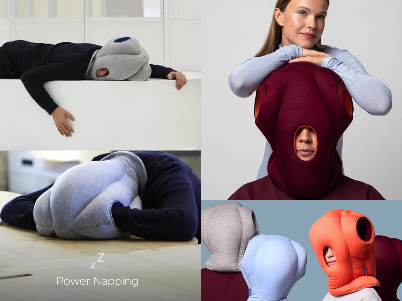 Ostrichpillow Original Travel Pillow & Power Nap Pillow Review