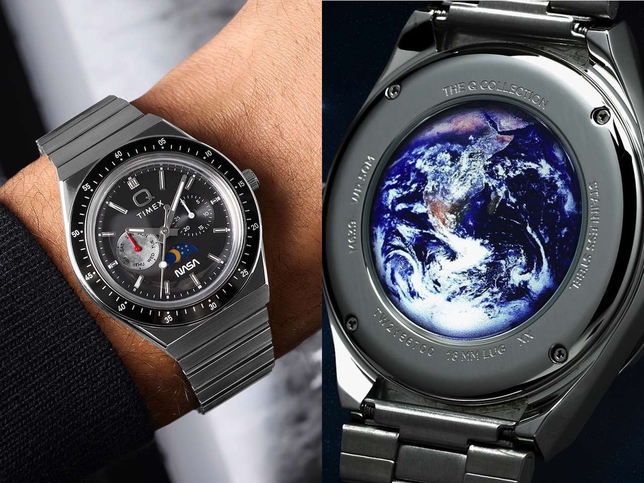 Q Timex NASA Watch